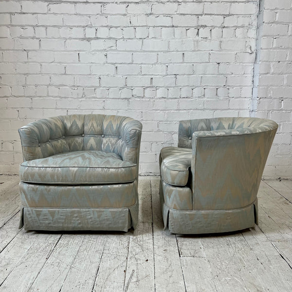 Pair of Drexel Chairs on Casters