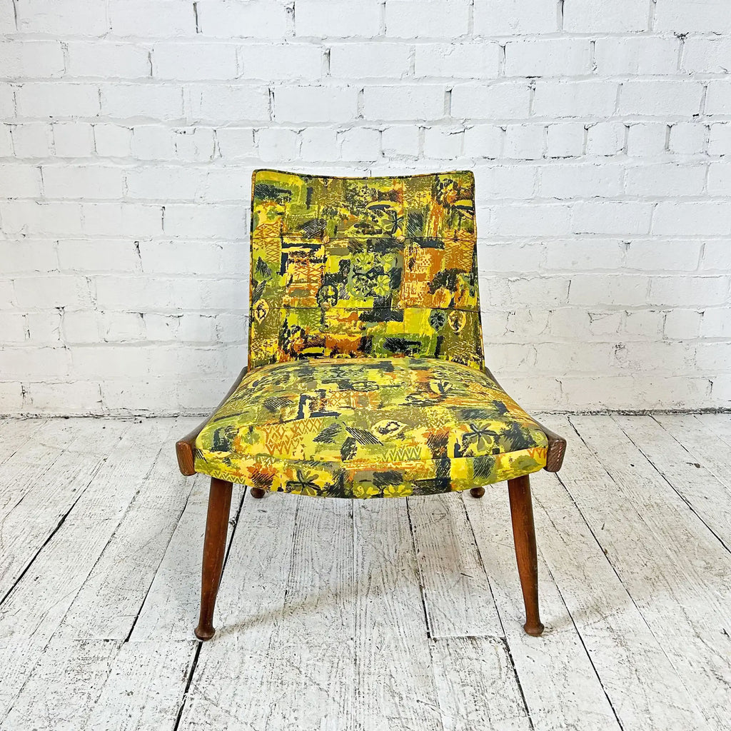 Classic Mid-Century Slipper Chair