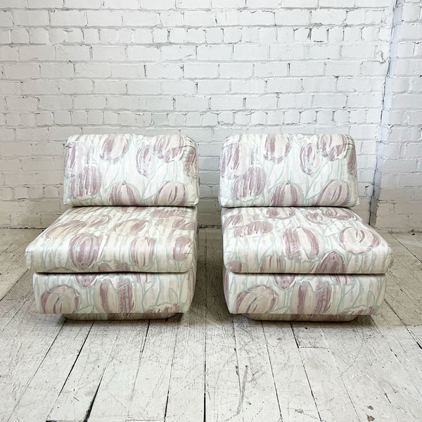 Pair of Adrian Pearsall Slipper Chairs