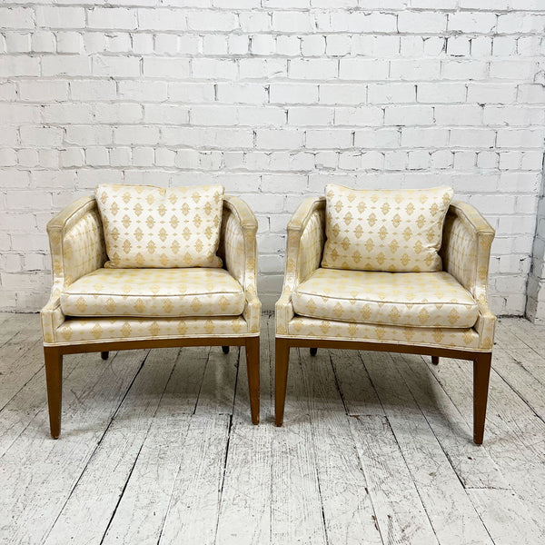 Pair of Mid-Century Tub Chairs