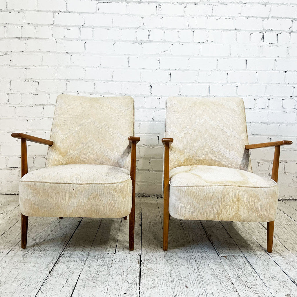 Pair of Mid-Century Modern Armchairs