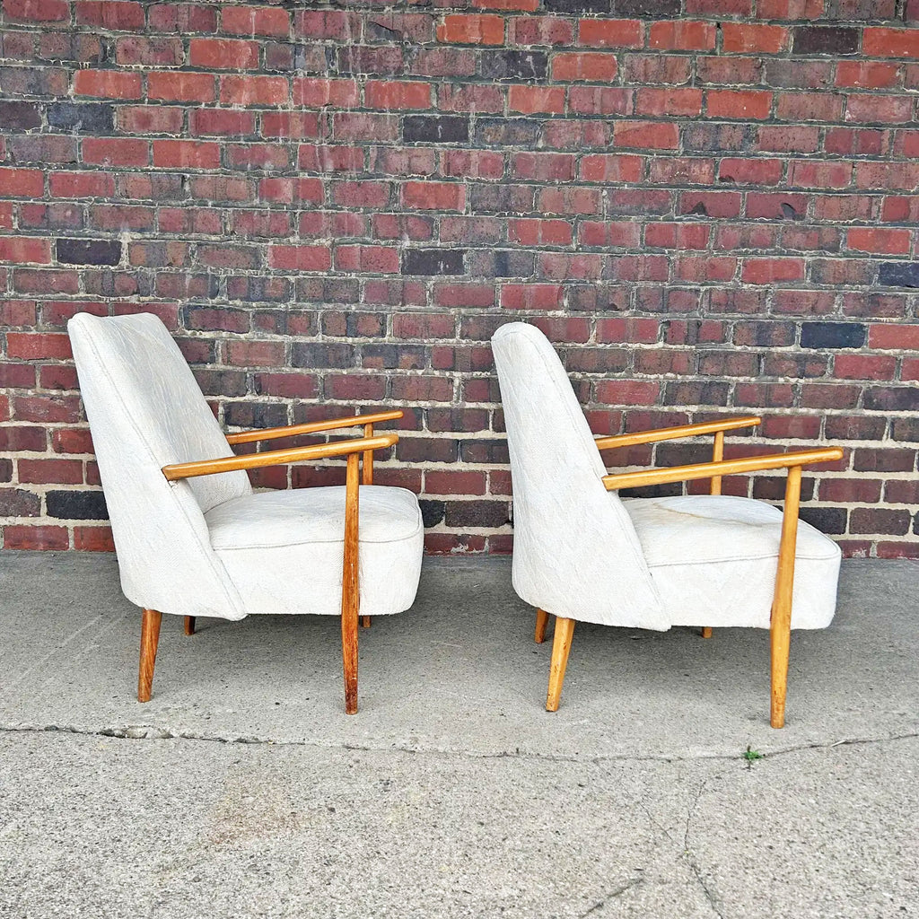 Pair of Mid-Century Modern Armchairs