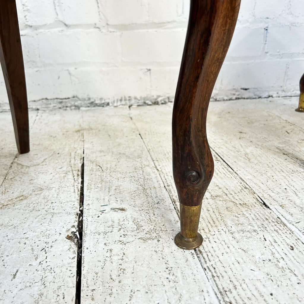 Set of 7 Antique Rosewood Dining Chairs