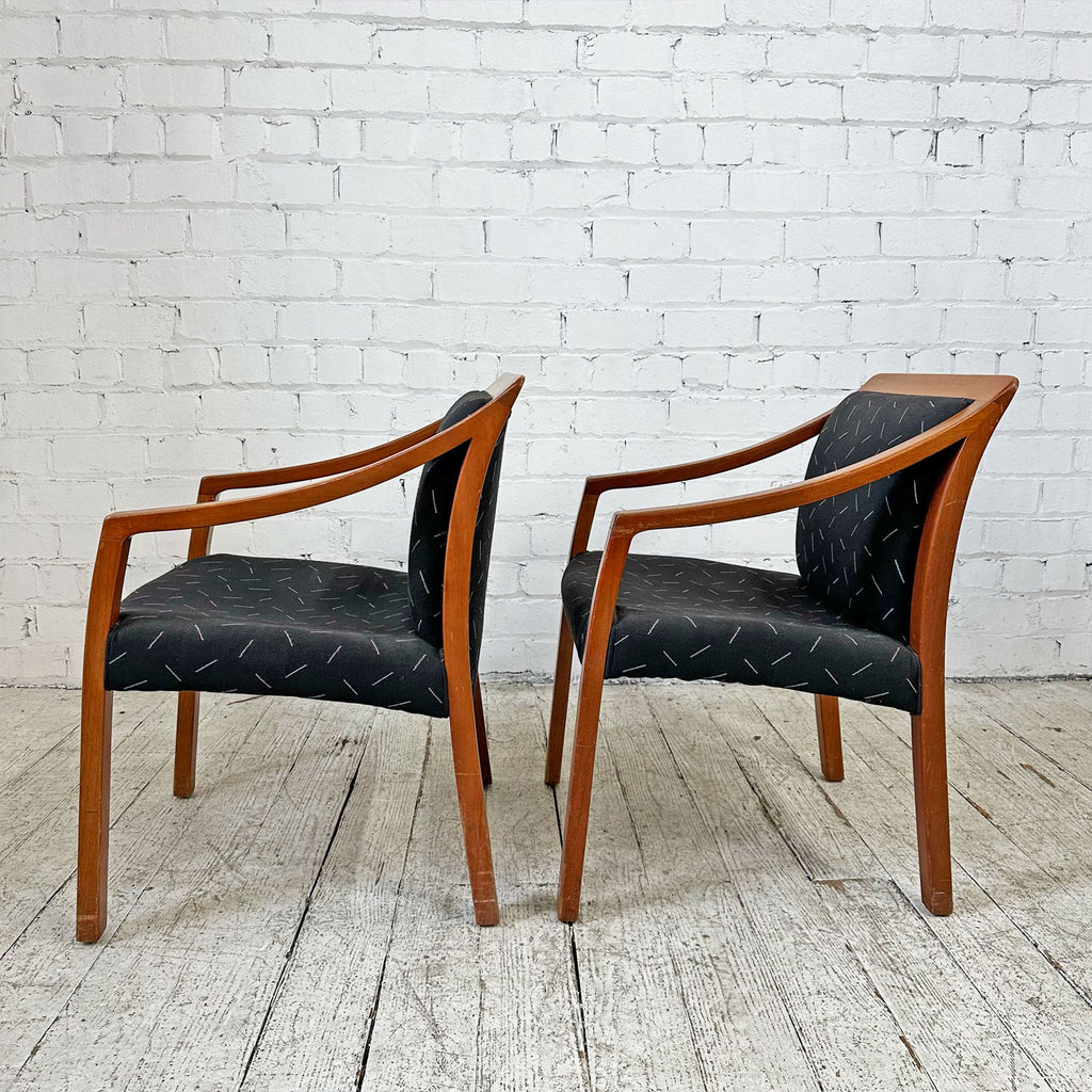 Pair of Harvey Probber Style Armchairs