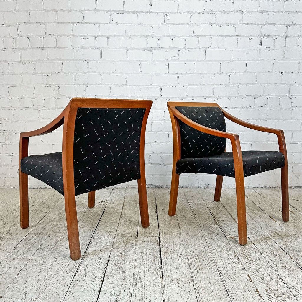 Pair of Harvey Probber Style Armchairs