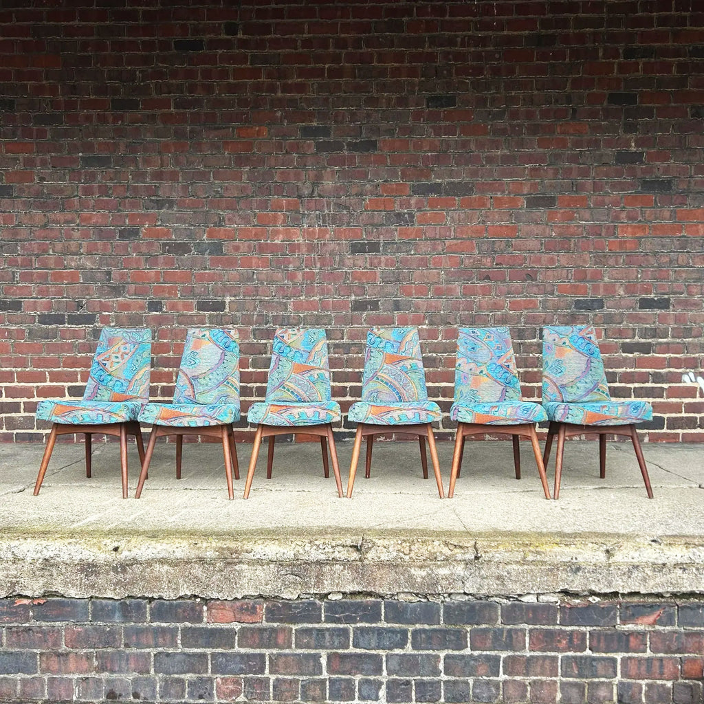 Set of Six Adrian Pearsall Dining Chairs