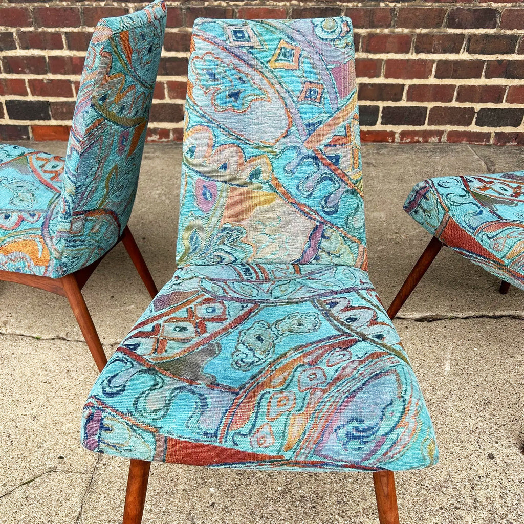 Set of Six Adrian Pearsall Dining Chairs