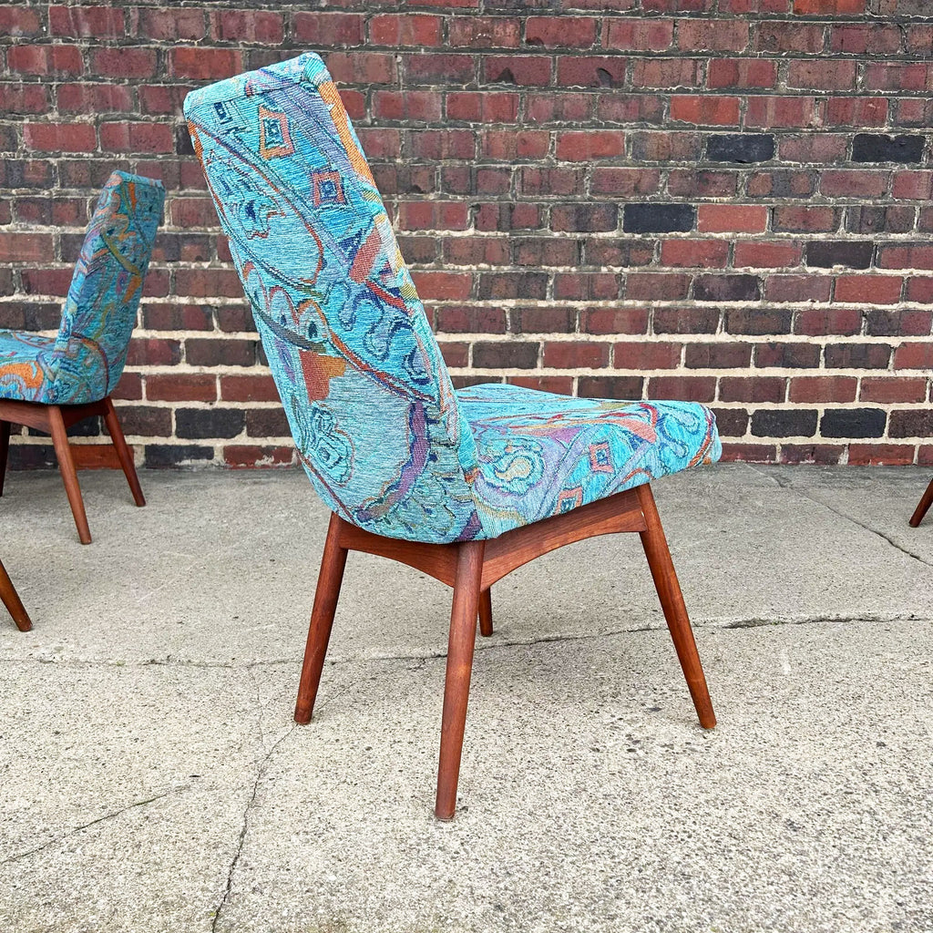 Set of Six Adrian Pearsall Dining Chairs