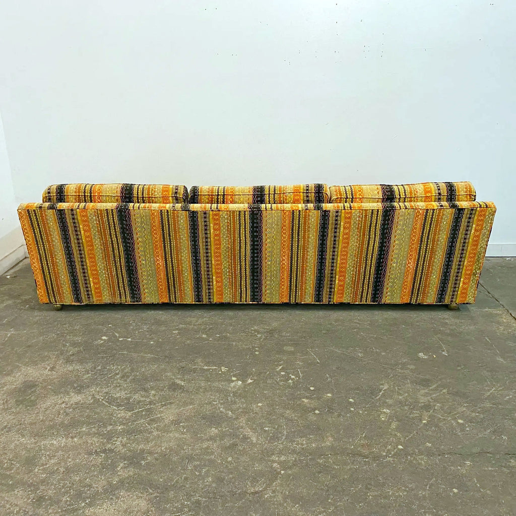 96.5" Milo Baughman Style Sofa