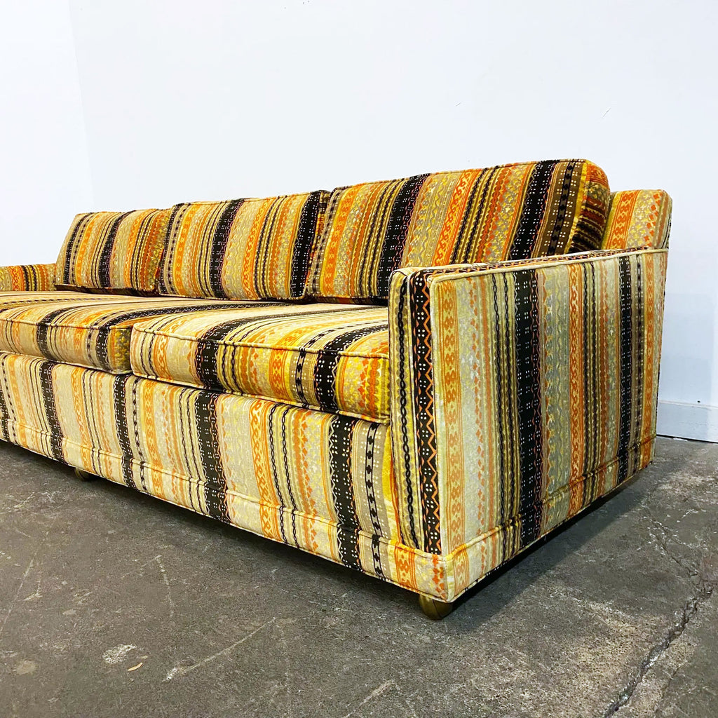 96.5" Milo Baughman Style Sofa