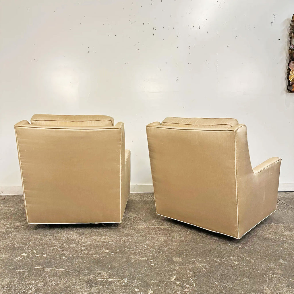 Milo Baughmann Oversize Lounge Pair