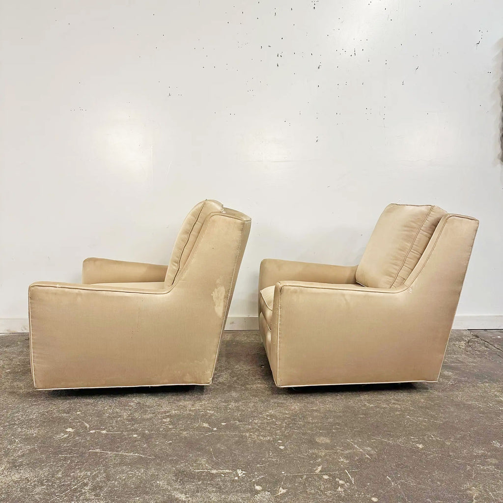 Milo Baughmann Oversize Lounge Pair