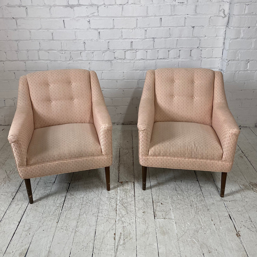 Pair of Mid Century Mid Chairs