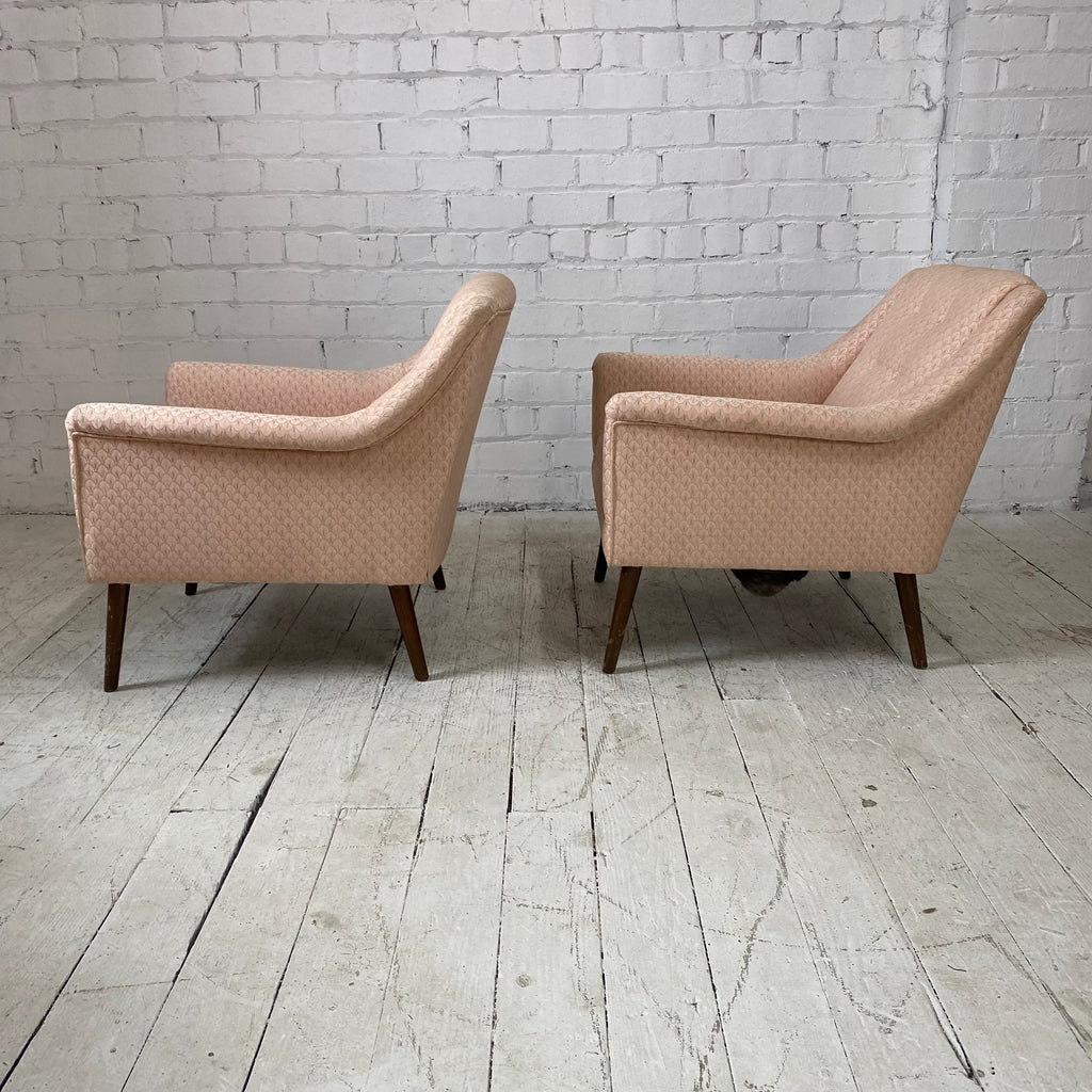 Pair of Mid Century Mid Chairs